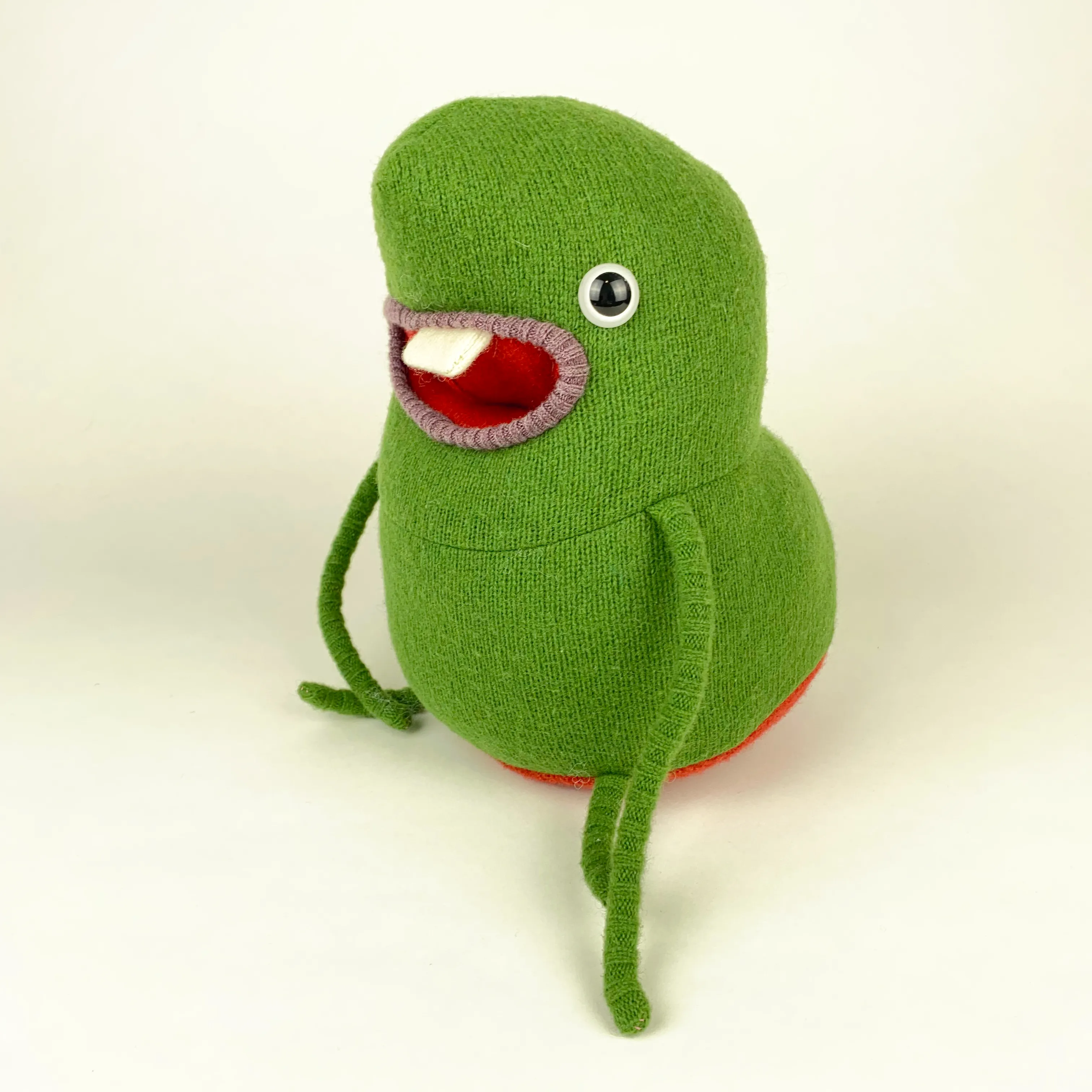 Adam the handmade stuffed monster plush