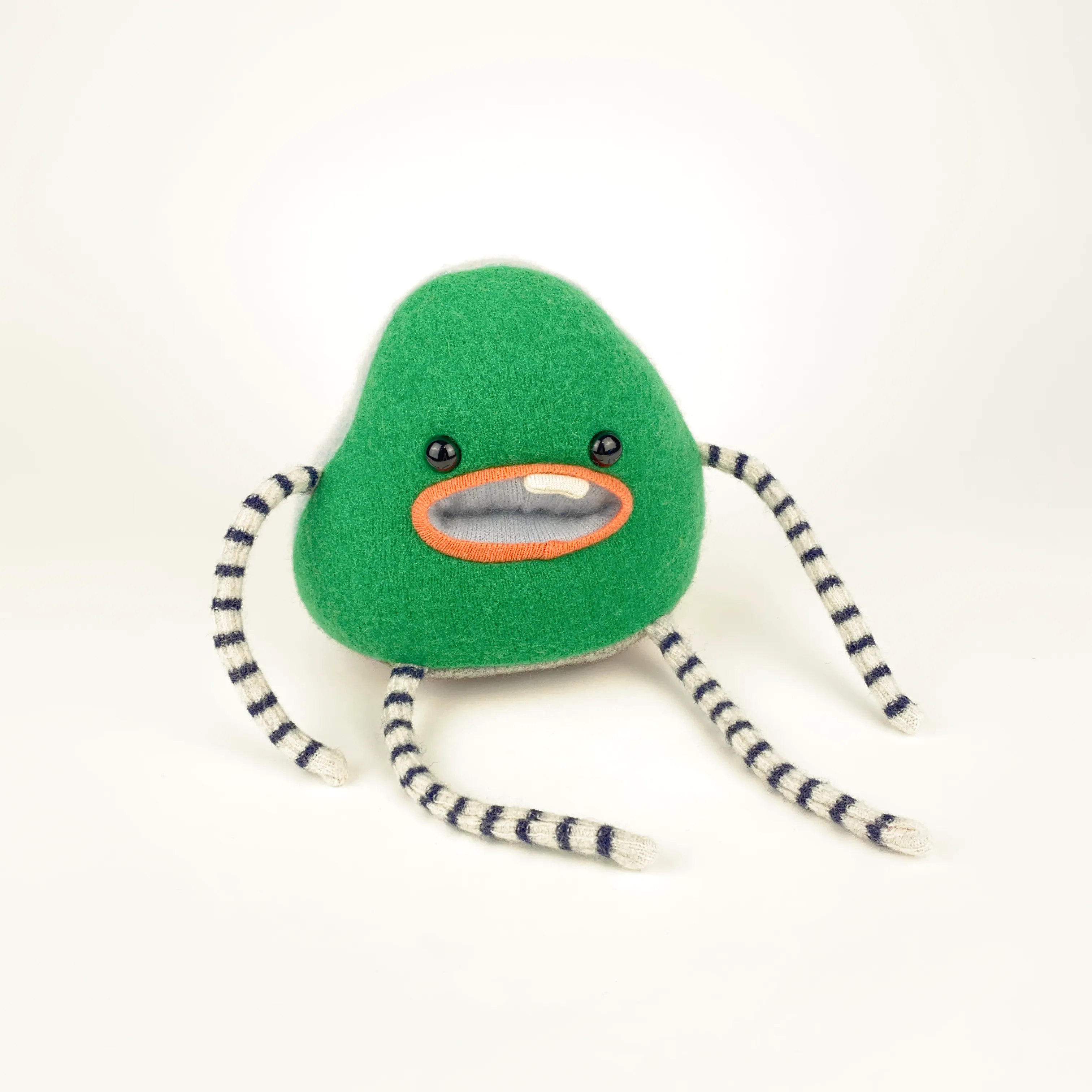 Ajax the handmade stuffed monster plush