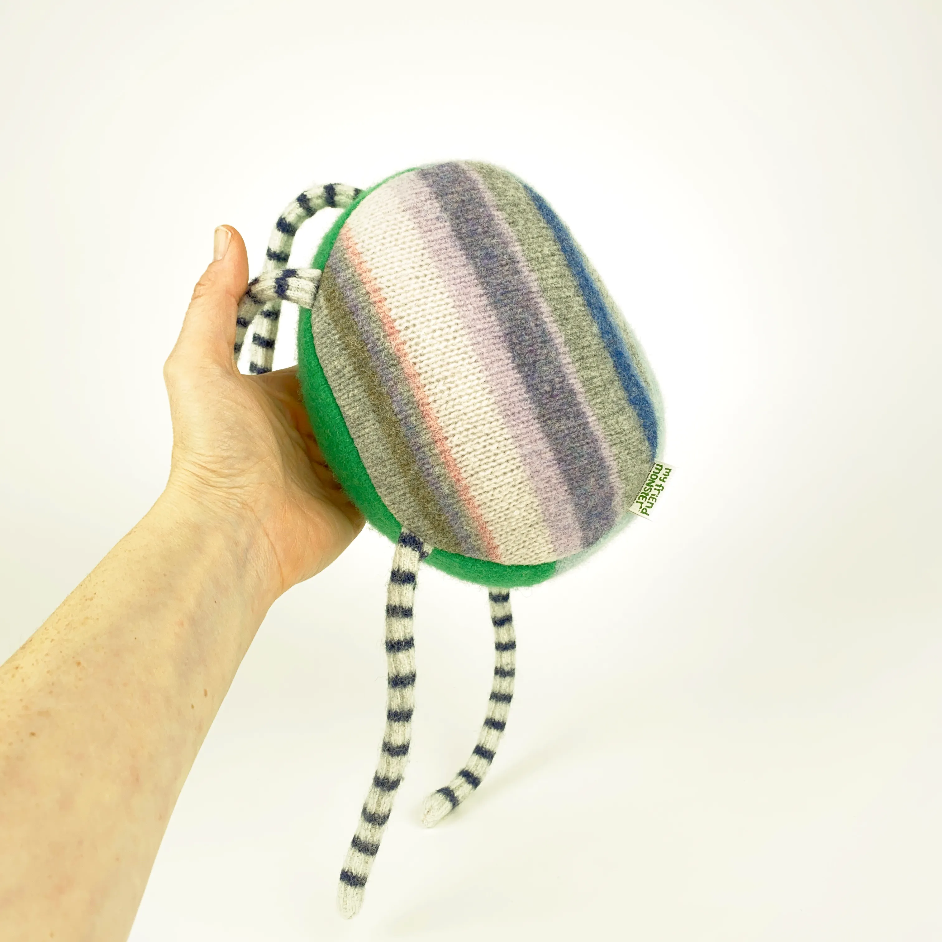 Ajax the handmade stuffed monster plush