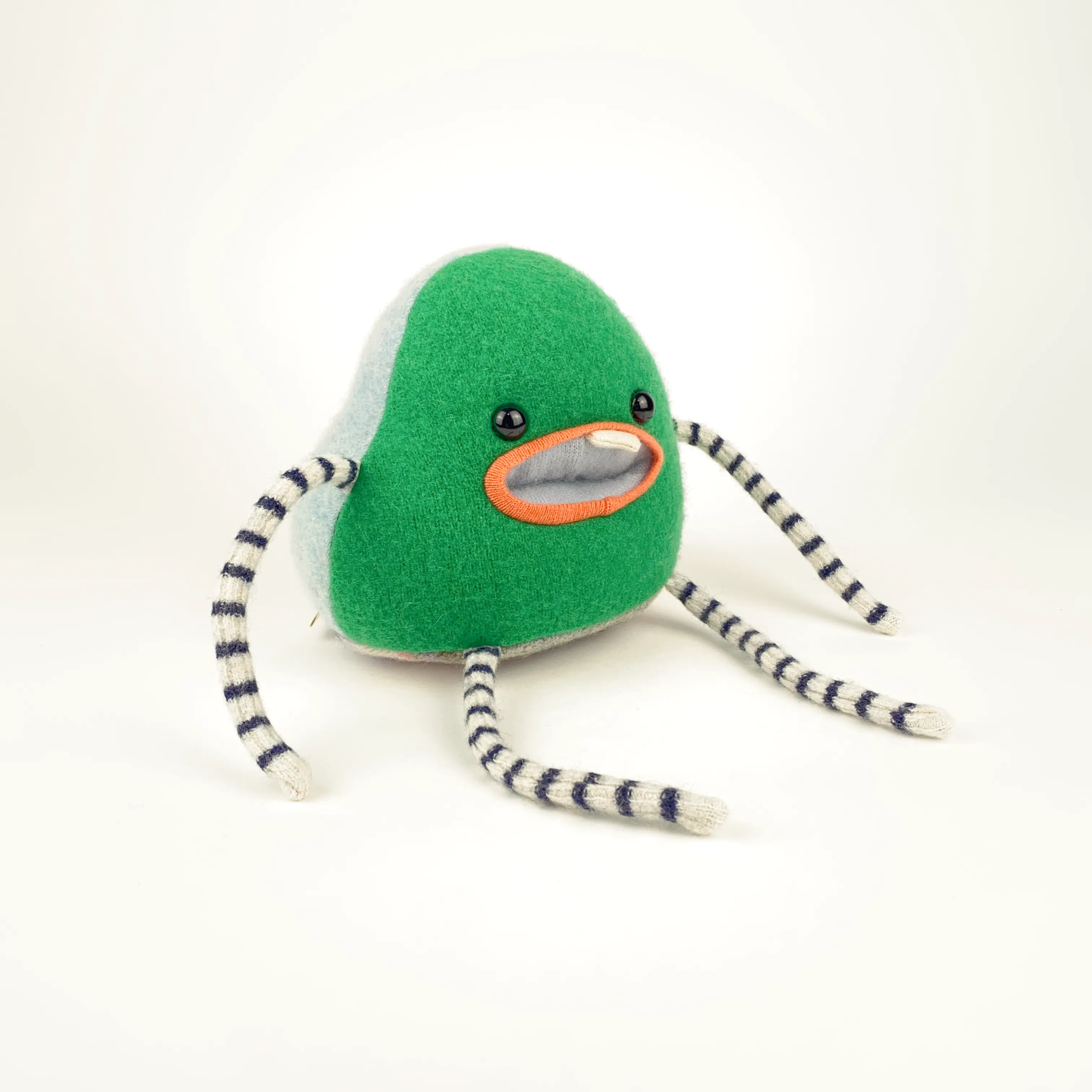 Ajax the handmade stuffed monster plush
