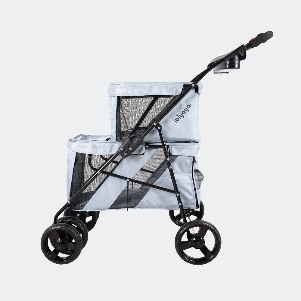 Double Decker - Silver Grey