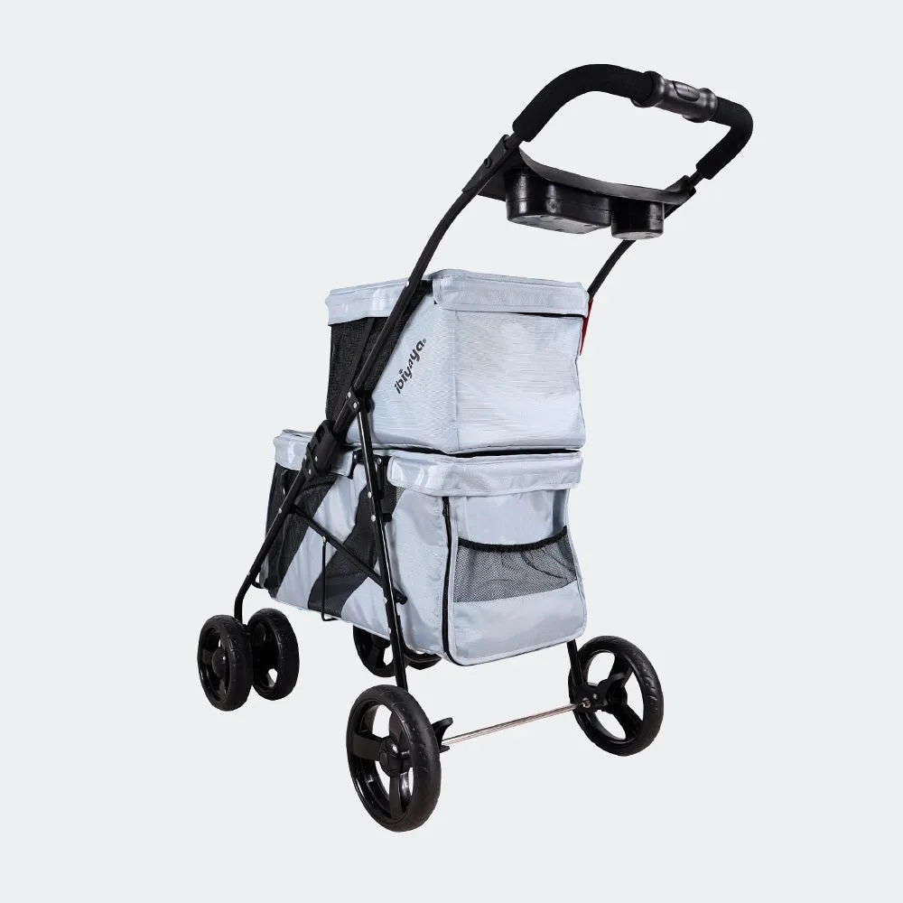 Double Decker - Silver Grey