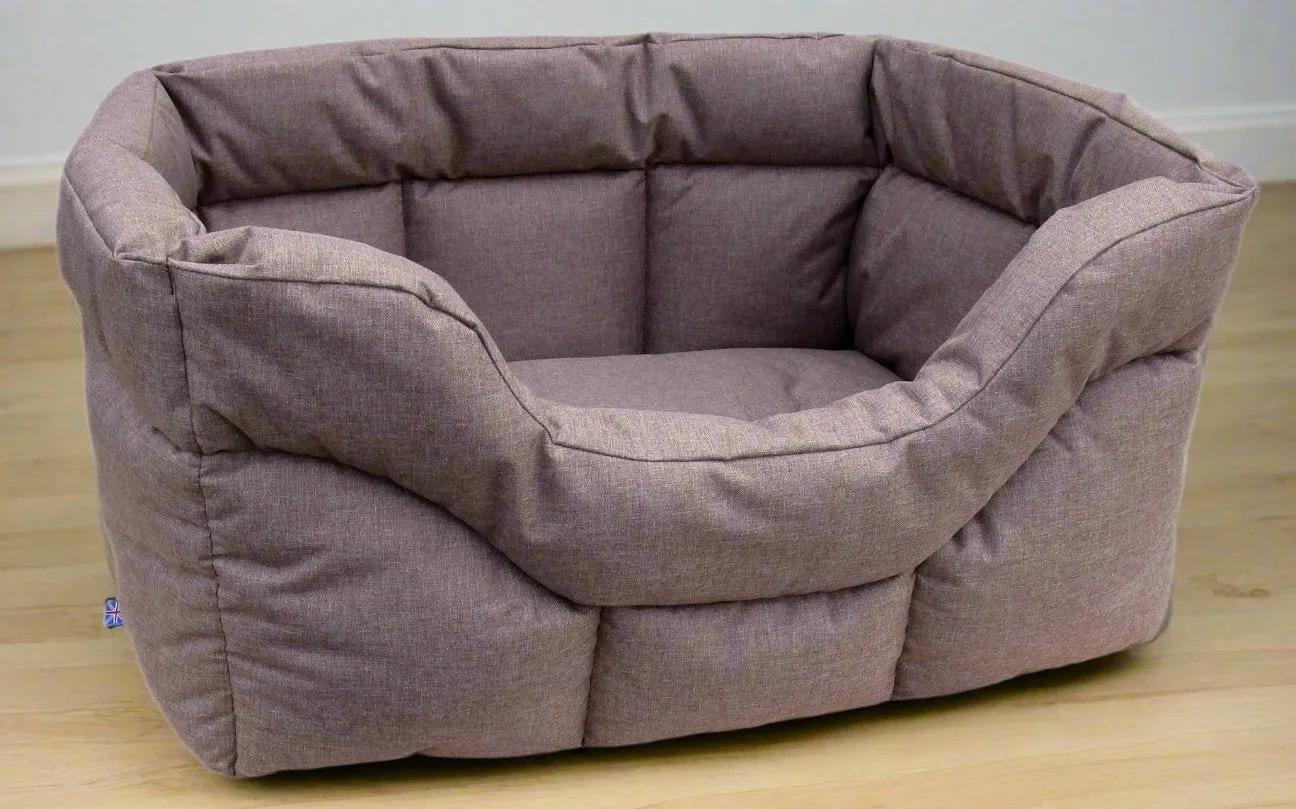 Large Tough Heavy Duty Rectangular High Sided Waterproof Dog Beds.