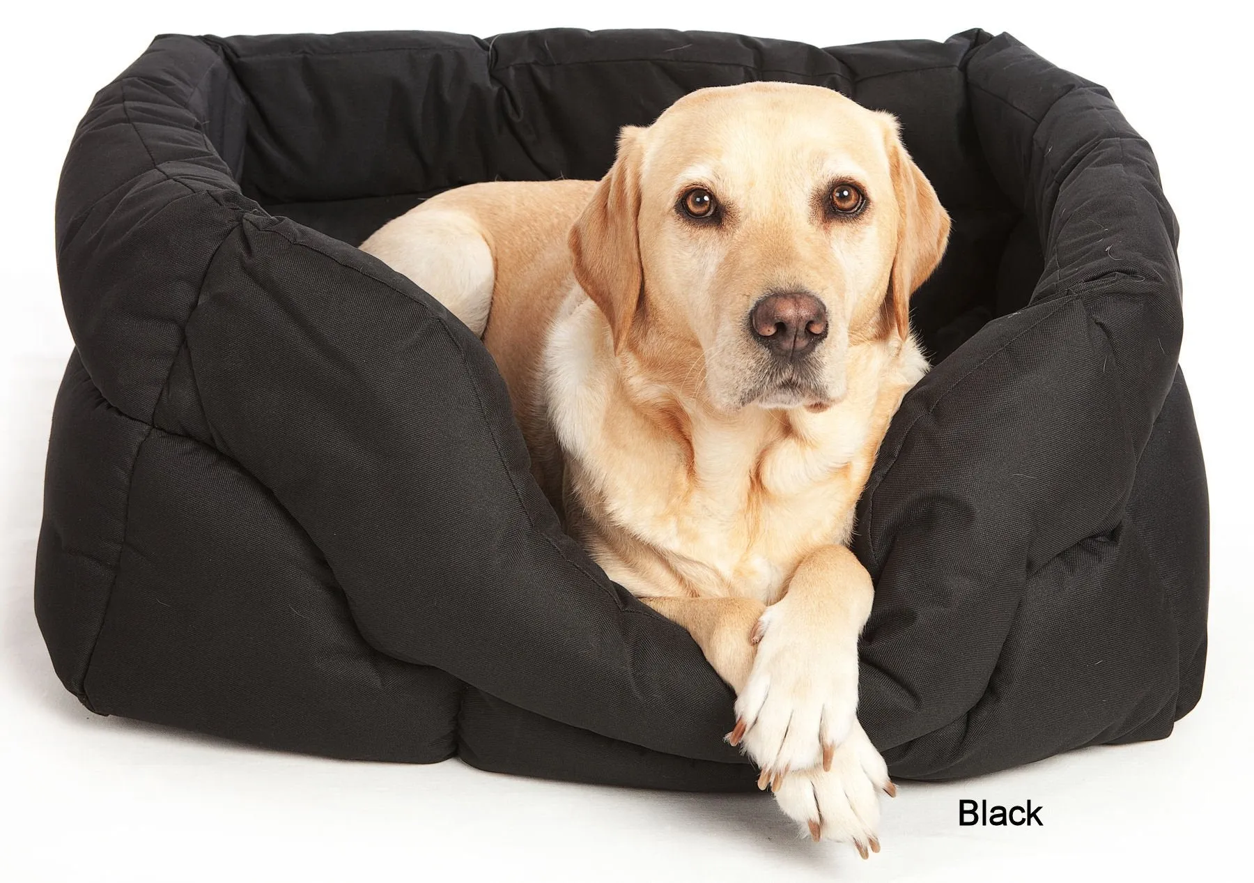 Large Tough Heavy Duty Rectangular High Sided Waterproof Dog Beds.