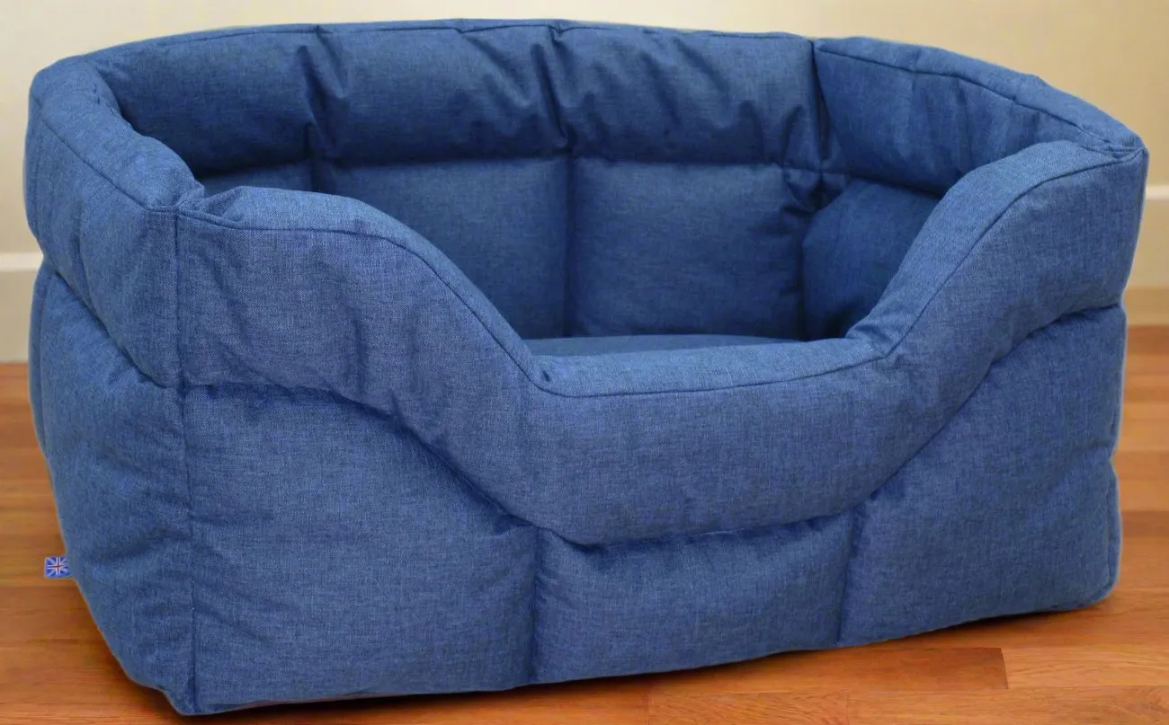 Large Tough Heavy Duty Rectangular High Sided Waterproof Dog Beds.