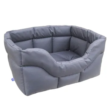 Large Tough Heavy Duty Rectangular High Sided Waterproof Dog Beds.