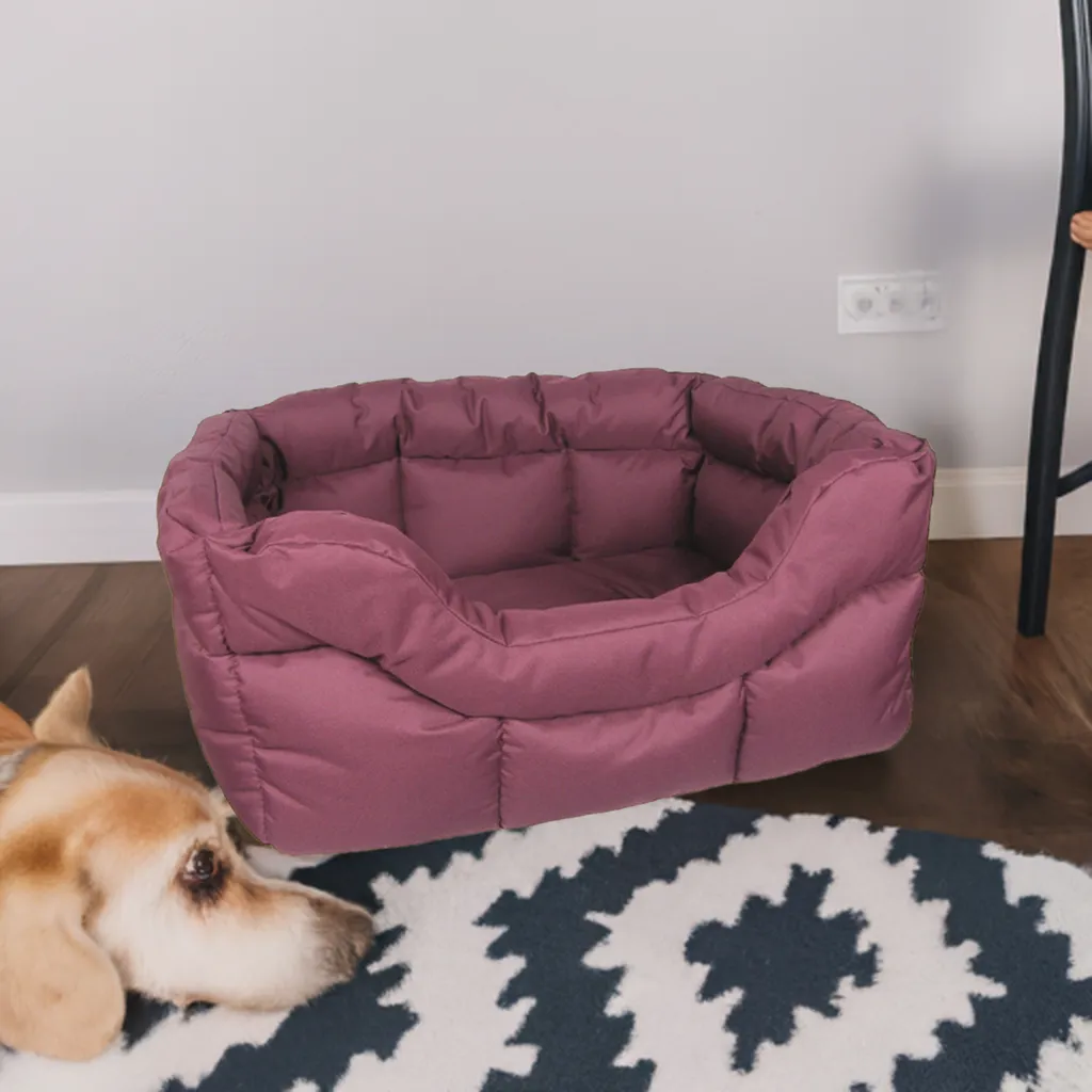 Large Tough Heavy Duty Rectangular High Sided Waterproof Dog Beds.