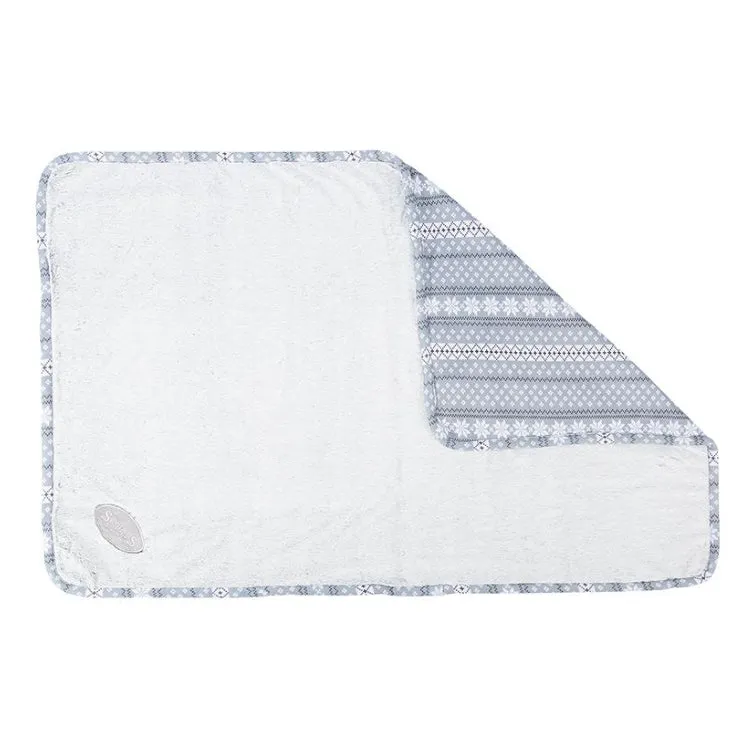 Scruffs Santa Paws Blanket and Reindeer Toy Gift Set - Grey