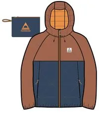 Singletrack Recycled Thermore® Insulated Jacket - Burnt Orange