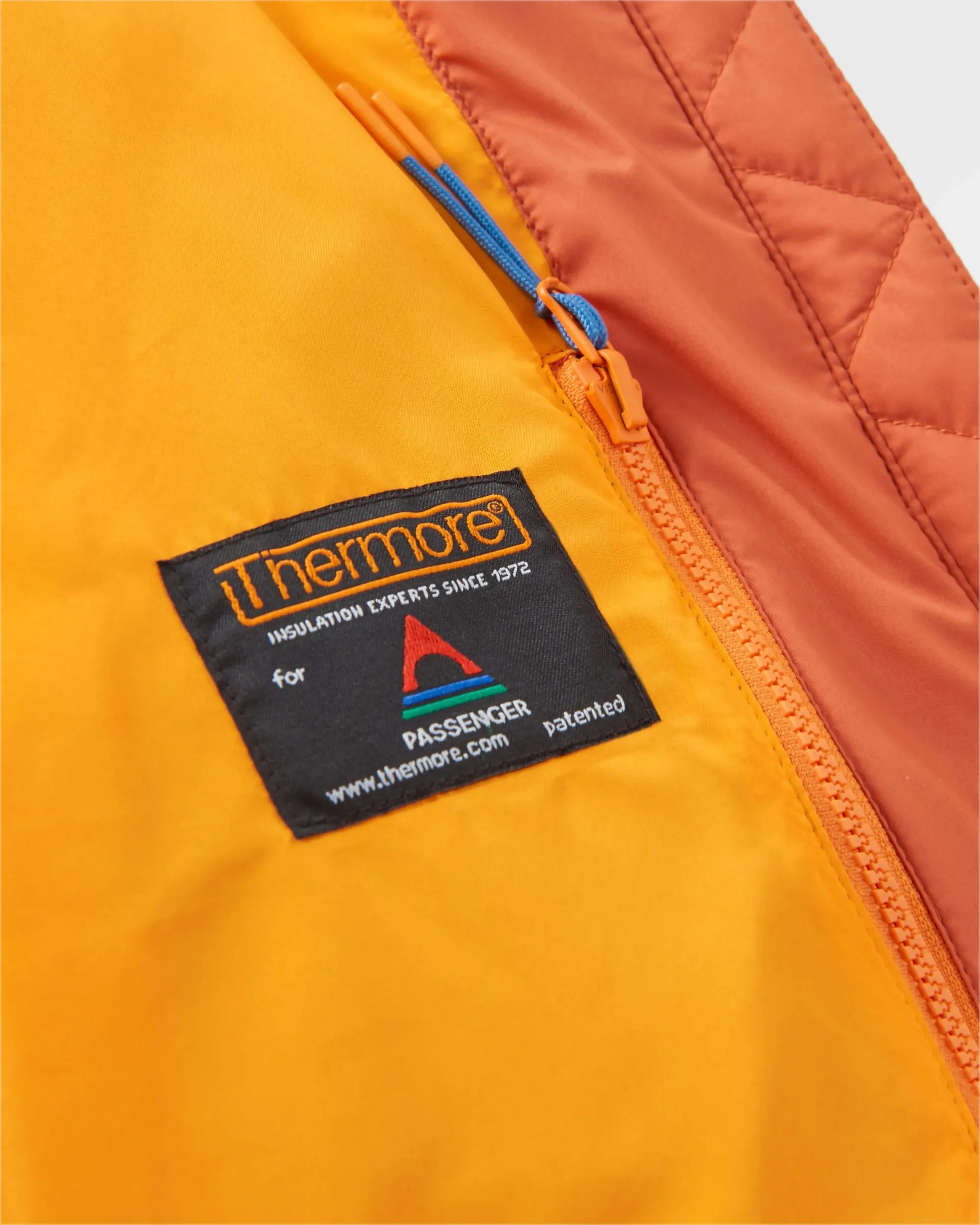 Singletrack Recycled Thermore® Insulated Jacket - Burnt Orange