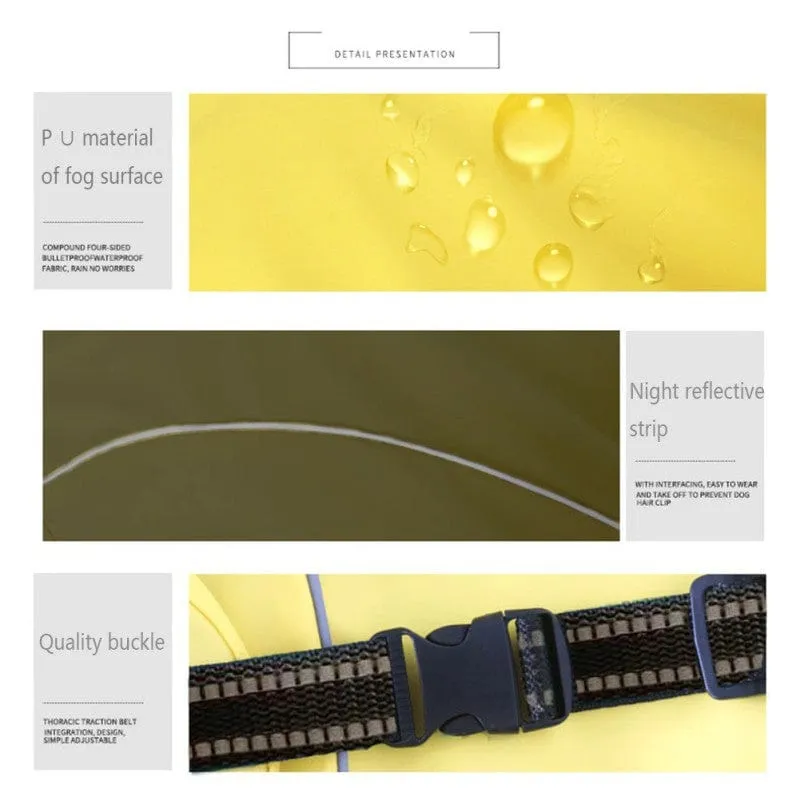 Waterproof Outdoor Pet Raincoat Protection - Ailime Designs